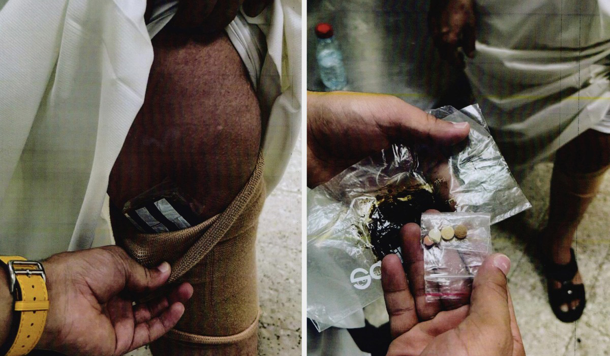 Customs seize banned substances